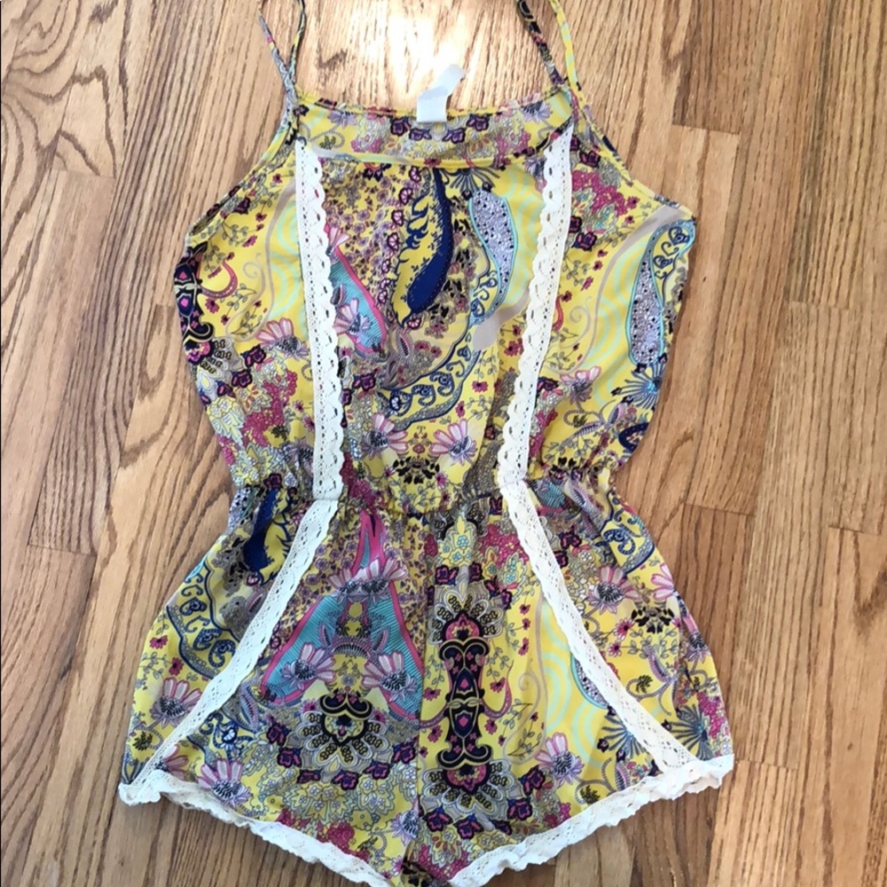 Yellow Romper